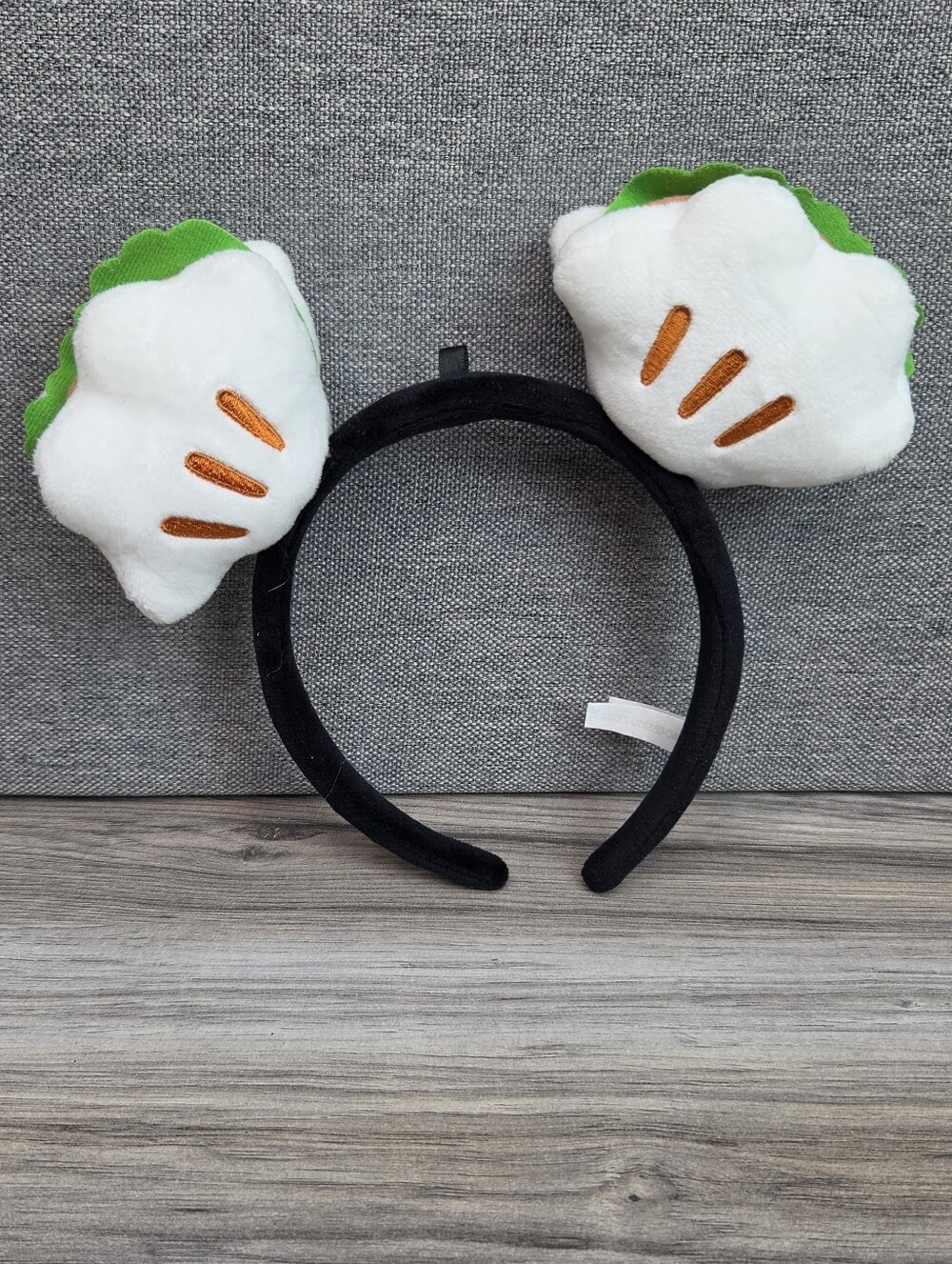 Tokyo Disney Resort White Mickey Hand Plush Headband – Japan Exclusive